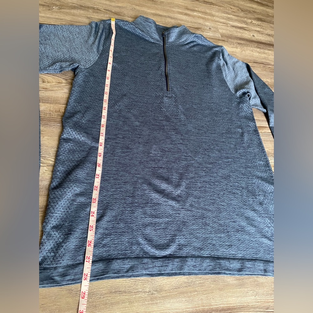 lululemon athletica Blue Men's Shirt - Picture 4 of 11